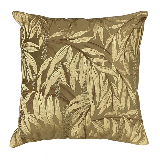 Colmore Kussen AIKO 50x50cm taupe gold