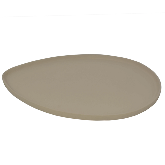 Colmore Plate MASON 49x39x2cm taupe