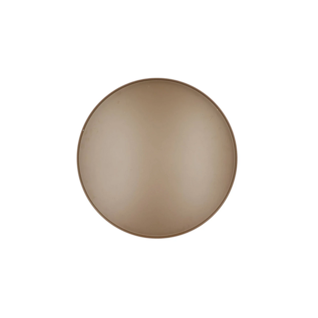 Coaster Dark Gold Tray – Ø37 x 2 cm | Metalen Dienblad