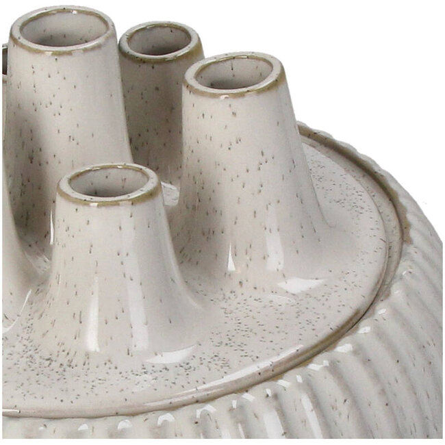 Kersten Vaas Keramiek Wit 22x22x20,5cm