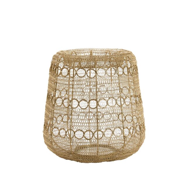 Light & Living Windlicht Ø29x29,5 cm SALOS goud