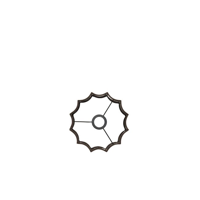 Light & Living Kap cilinder 24-24-35 Cm Disli Linnen bruin