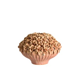 Light & Living Vaas deco Ø31,5x23 cm LIRIEN keramiek licht roze