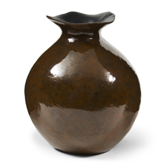 Riviera Maison Lunaro Vase Wide Forest Brown