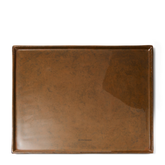 Riviera Maison Ambre Tray L Forest Brown