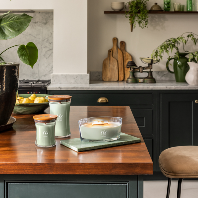 Woodwick Ethereal Haze Ellipse Candle WoodWick© 50h.