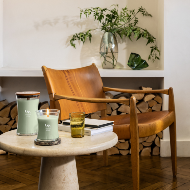 Woodwick Ethereal Haze Large Candle WoodWick© 130h.