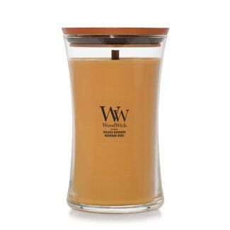 Woodwick Golden Bourbon Large Candle WoodWick© 130h.