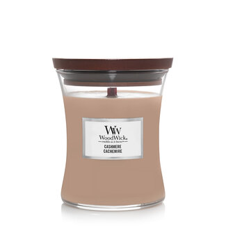 Woodwick Cashmere Medium Candle WoodWick© 60h.