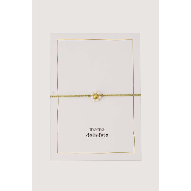 Zusss Ansichtkaart armbandje mama Deliefste