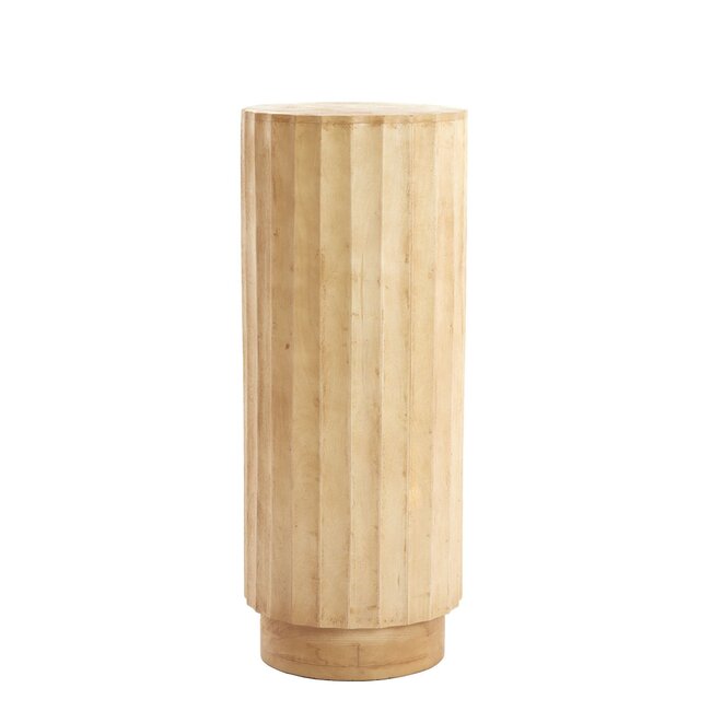 Light & Living Zuil Ø40x100 cm ELLENA hout mat naturel