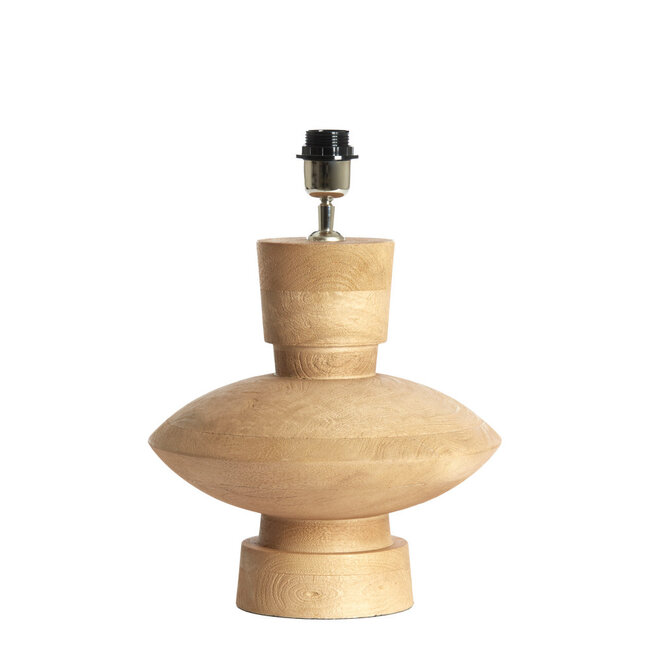 Light & Living Lampvoet Ø31X31 Cm Fiera Wood Matt Naturel