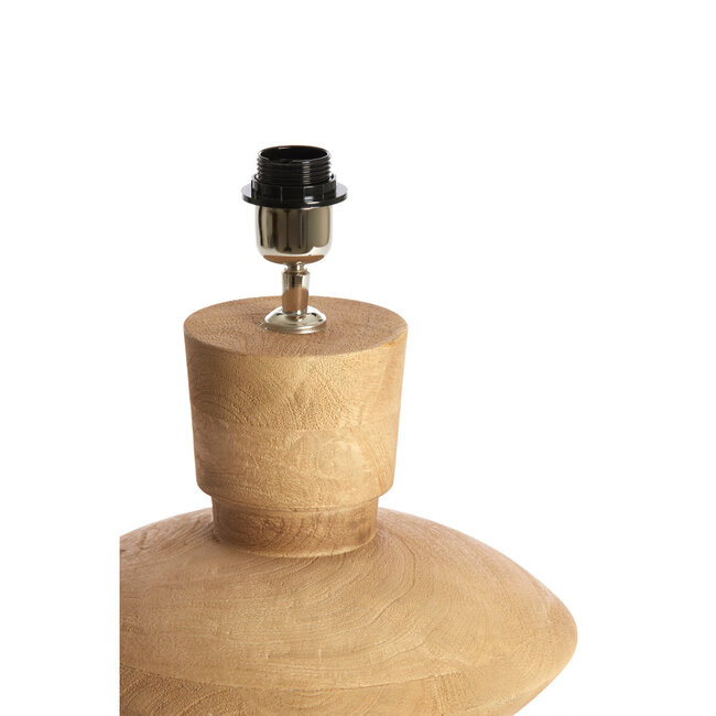 Light & Living Lampvoet Ø31X31 Cm Fiera Wood Matt Naturel