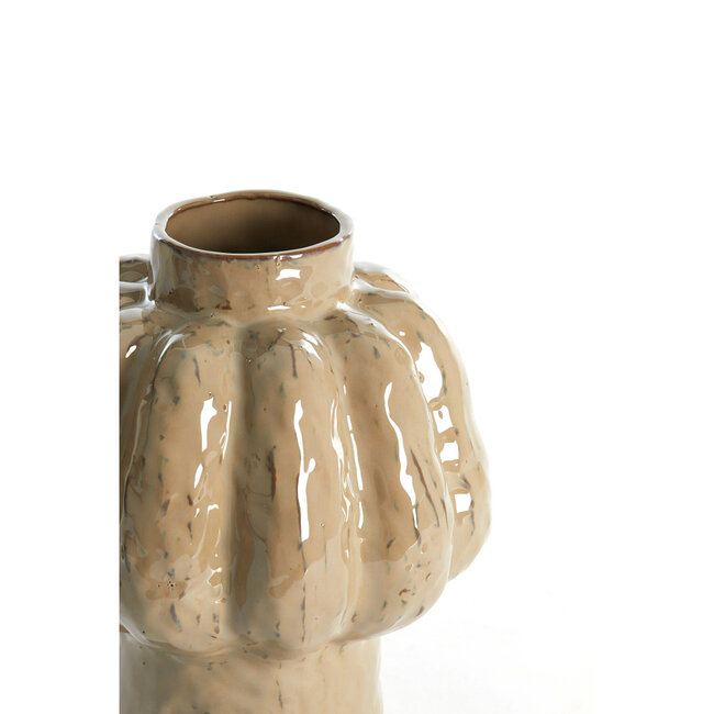 Light & Living Vaas Deco Ø21,5x25cm ALIVERI keramiek taupe