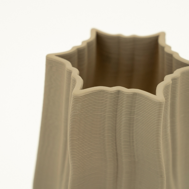 By-Boo Vaas Nove Small: 3D-Geprint Aardewerk (30 cm)