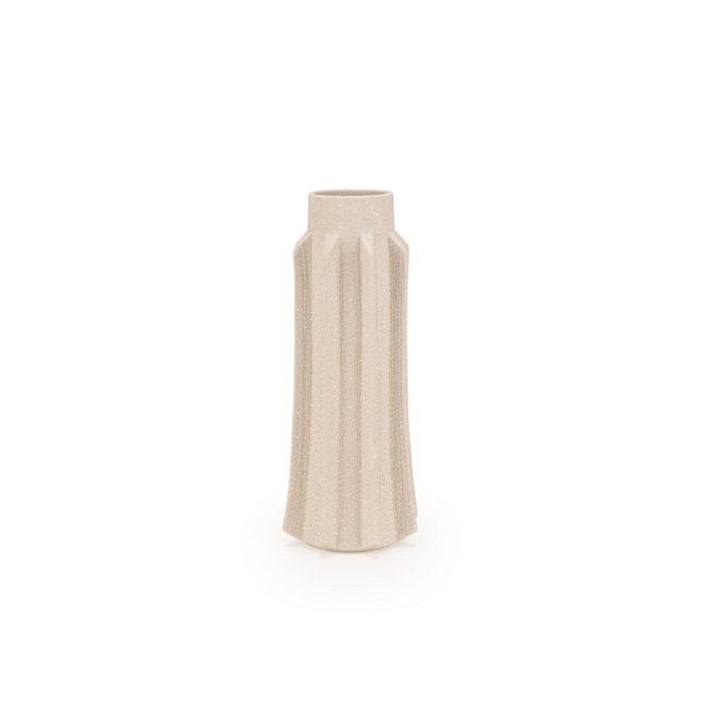 Isaa Medoc Vase 15x36 cm - light brown -