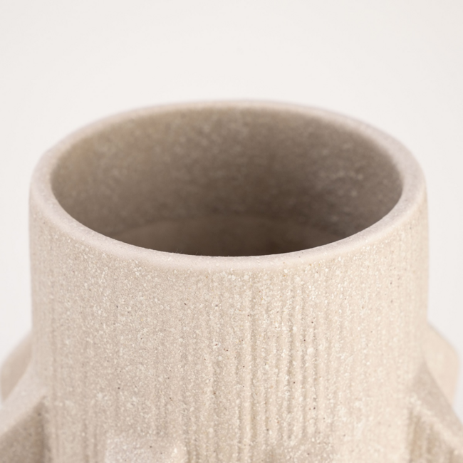 Isaa Medoc Vase 20x48 cm - light brown -