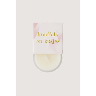 Zusss Geurkaarsje in wikkel knuffels en kusjes