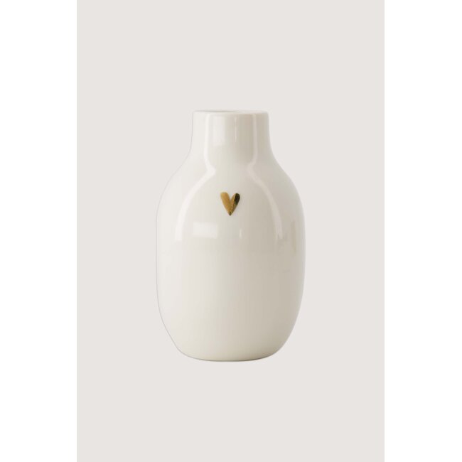 Zusss Vaasje keramiek hartje