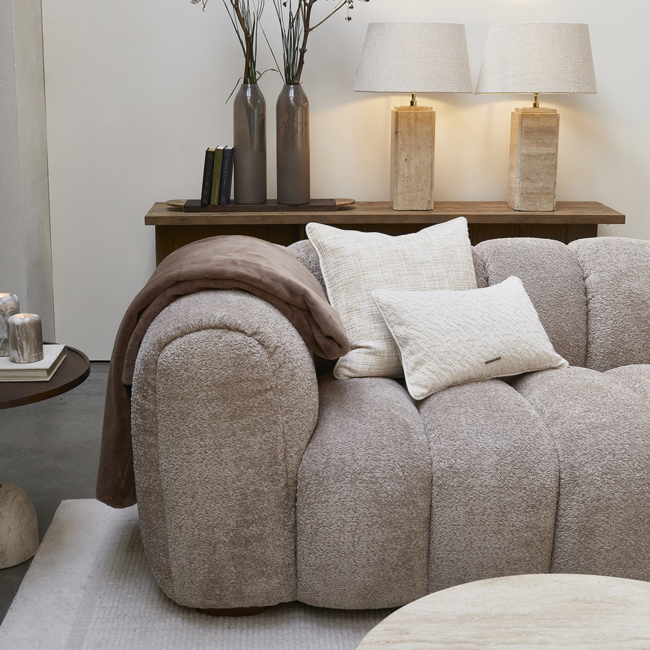 Riviera Maison Vicenza Lounge Sofa 3,5S Taupe