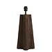 Light & Living Lampvoet 15x15x40 cm NAVELLI hout mat grijs-bruin