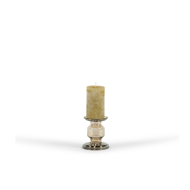 MD Glass chandelier rolls XS, brown luster