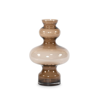 MD Bollvase on stand large Mokka