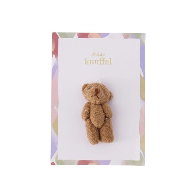 Zusss Ansichtkaart teddy dikke knuffel