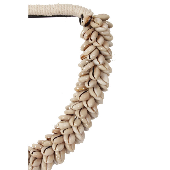 Pole to Pole Schelpenketting op voet  25x7x30 cm