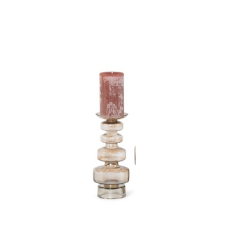 MD Glass Chandelier Brown Luster S