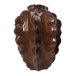 Colmore Vaas OSCAR ceramic Ø32x44cm white brown