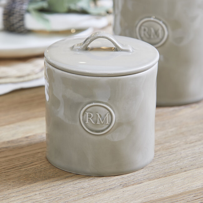 Riviera Maison Portofino Storage Jar, S flax