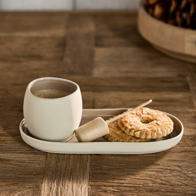 Riviera Maison Clement Cup & Oval Saucer