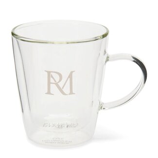 Riviera Maison RM Double Wall Monogram Glass M