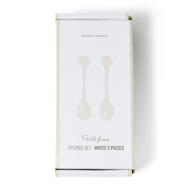 Riviera Maison Portofino Spoons 2 pieces white