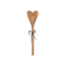 Zusss Houten lepel hartje donkerbruin