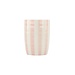 Zusss koffiemok streep wit/roze