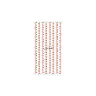 Zusss Servetten met jou is alles leuker 11x20cm wit/roze