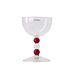 Zusss Wijnglas lieverd transparant