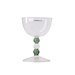 Zusss Wijnglas sparkle transparant