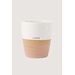 Zusss Koffiemok liefs wit / roze
