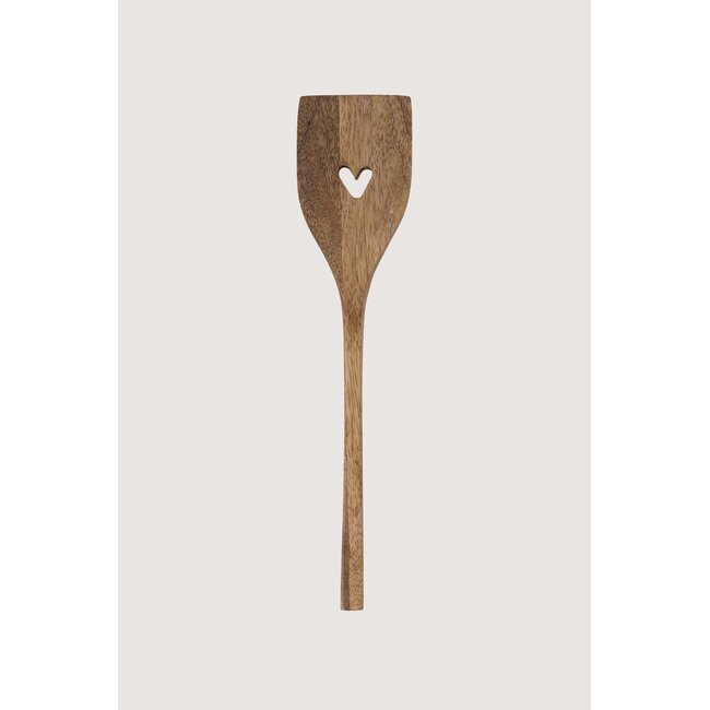 Zusss Spatel hout hartje