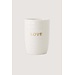 Zusss Koffiemok love wit / goud
