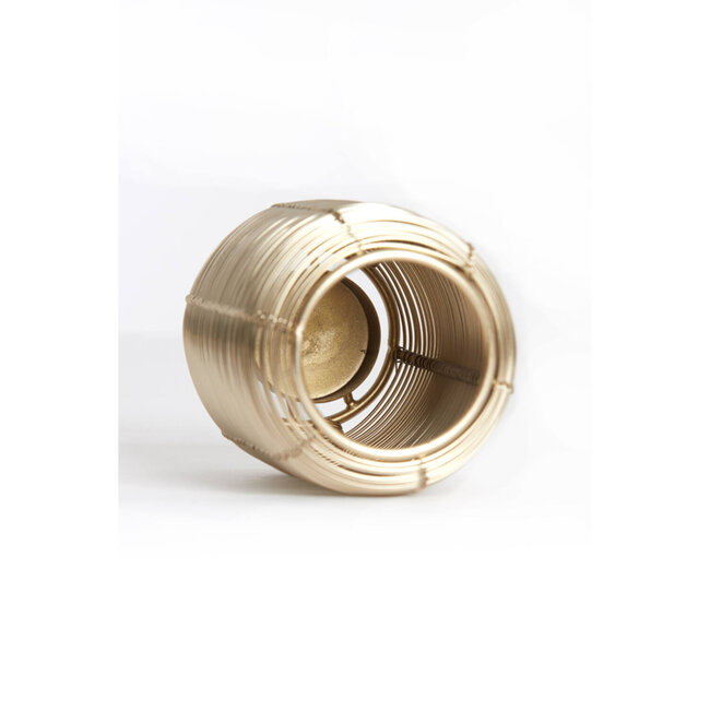 Light & Living Theelicht Ø9x13 cm BIANU licht goud