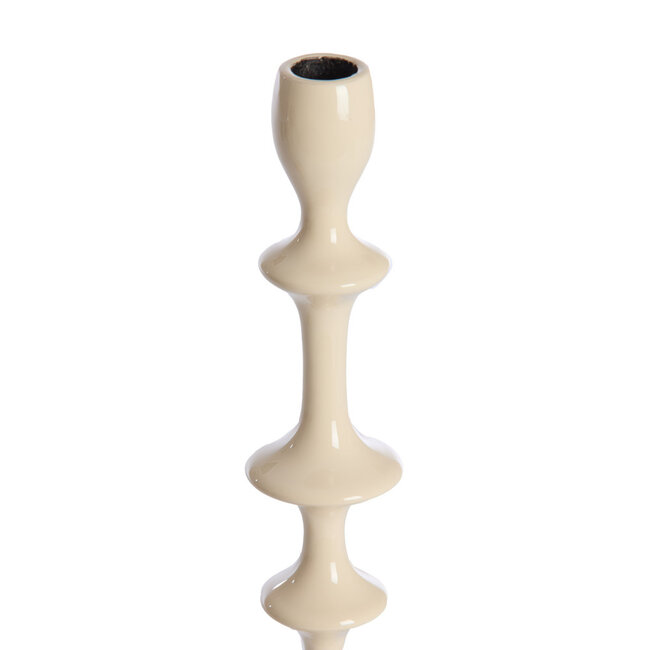 Light & Living Kandelaar Ø12x36 cm VICARI glans Crème