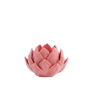 Light & Living Theelichthouder Ø11,5x8 cm FLORINA porselein roze