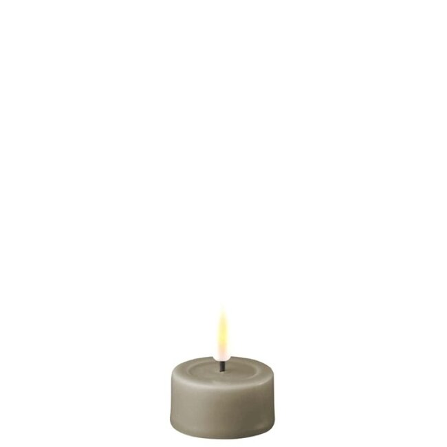 Deluxe Homeart Sand LED Tealights Ø4,1*4.5cm (2 pcs)