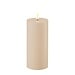 Deluxe Homeart Dust Sand Outdoor Real Flame LED Candle Ø 7,5x15 cm
