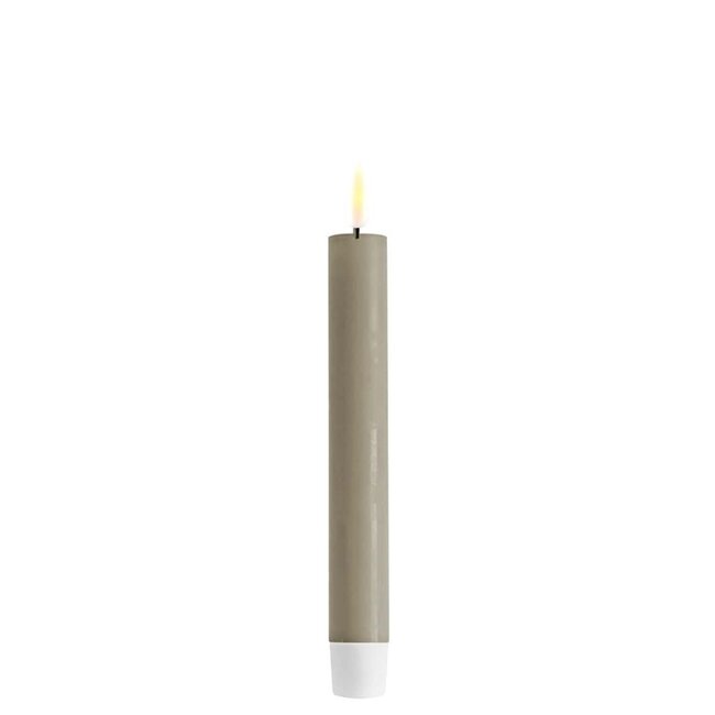 Deluxe Homeart Sand LED Dinner Candle Ø 2,2x15 cm (2 stuks)