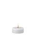Deluxe Homeart White LED Tealights groot Ø6,1cmx4,5cm 2 pcs